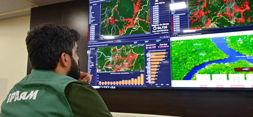 Entre os dias 1º e 30 de abril de 2025, o Instituto de Proteção Ambiental do Amazonas (Ipaam) registrou uma redução de 16,65% na área desmatada no estado. Foram 8.860 hectares neste ano e 10.630 hectares, no mesmo período, no ano passado.