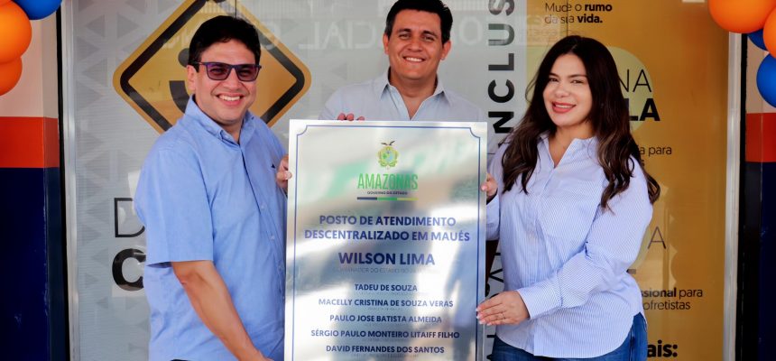 O Departamento Estadual de Trânsito do Amazonas (Detran-AM) inaugurou na manhã desta terça-feira (22/07) o novo posto avançado, no município de Maués (distante 276 quilômetros de Manaus). Localizado na rua Miranda Leão, 416, bairro Centro, o prédio conta com novidades, dentre elas: sala de provas e captura de biometria, por exemplo.